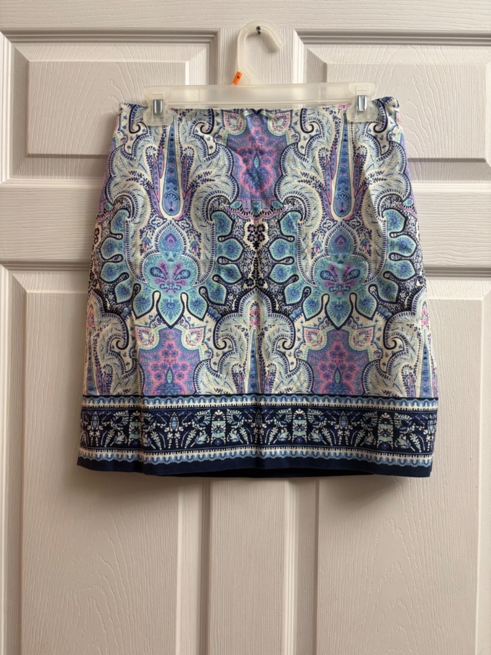 Women's Talbots Paisley Print Coastal Pencil Skirt
